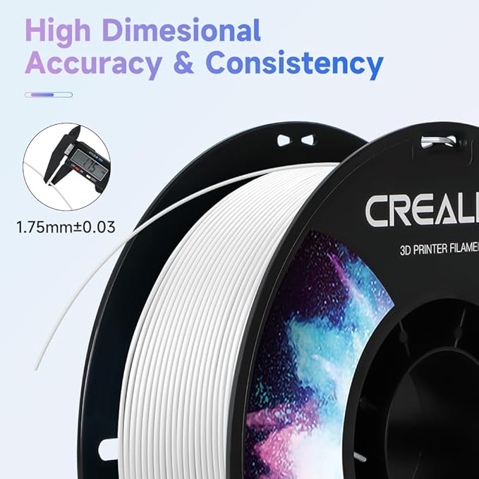 Official Creality TPU Filament, Flexible 3D Printer Filament 1.75mm, 95A Shore High Hardness & Resilience, Dimensional Accuracy +/- 0.03 mm for Most FDM 3D Printers - Image 3