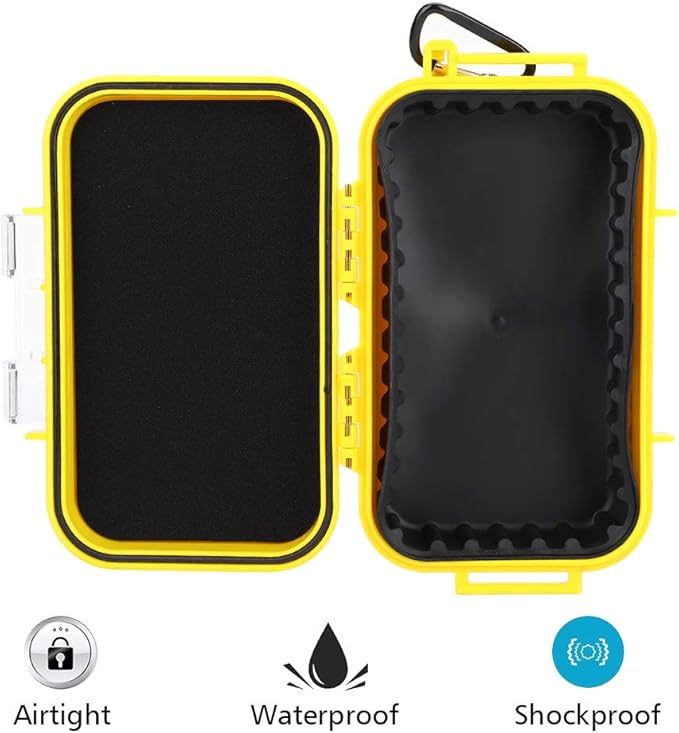 Joyzan Waterproof Storage Case, Outdoor Survival Shockproof Box Airtight Carry Floating Hard Shell Wet Dry Container Travel Sealed Organizer Marine Tool Carrying Protecting Boating Camping Fishing - Image 3