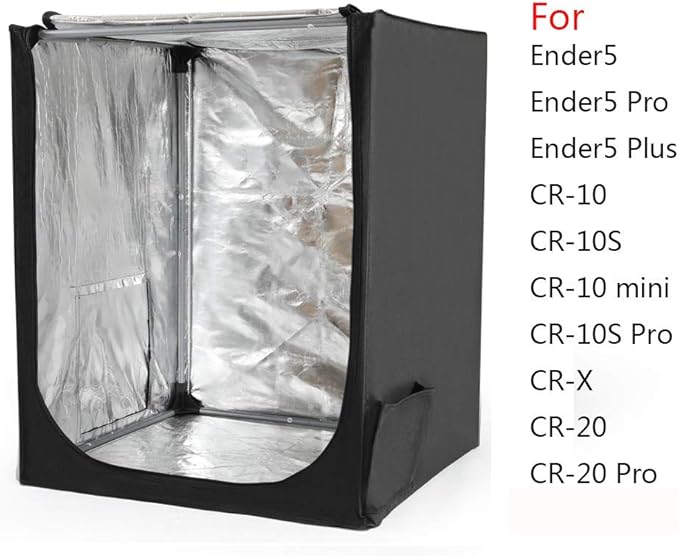 3D Printer Enclosure, Creality Fireproof and Dustproof 3D Printer Enclosure Constant Temperature Protective Cover Room for Ender5/5 pro/5 Plus,CR-10/10S/10S PRO/10MINI,CR-X/CR-20/20PRO- Large - Image 2