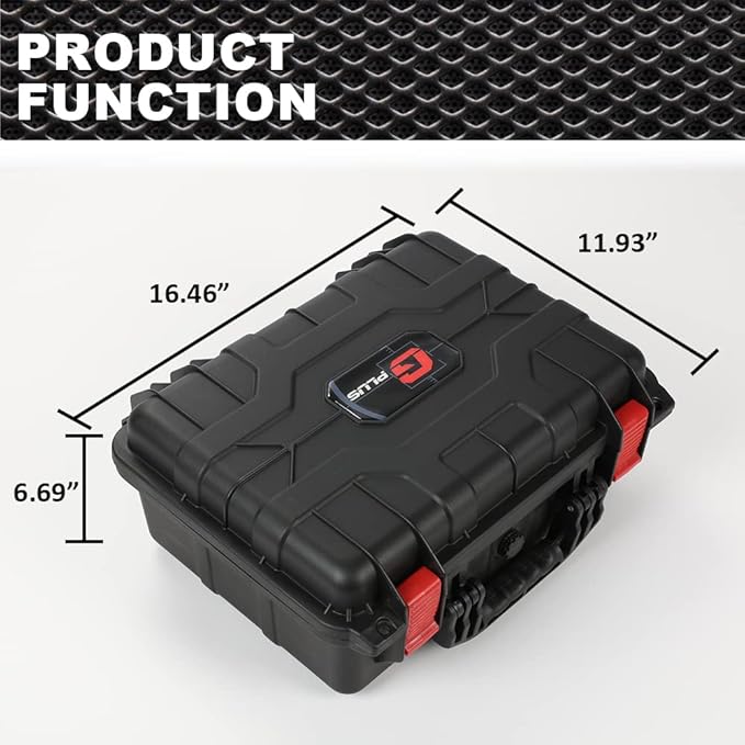 G-PLUS Graded Card Storage Box Compatible with BGS PSA SGC FGS Weatherproof Graded Sports Trading Cards(Large, Orange & Black) Trading Card Storage Box - Image 7