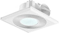 Bathroom Exhaust Fan with Light 165CFM Shower Bathroom Vent Fan with 11.8IN 15w Led Light Combo Quiet 42dB Bath Ceiling Exhaust Fan with Adjustable Led Light 3000k/4000k/6500k For Home Bath by FWASTT