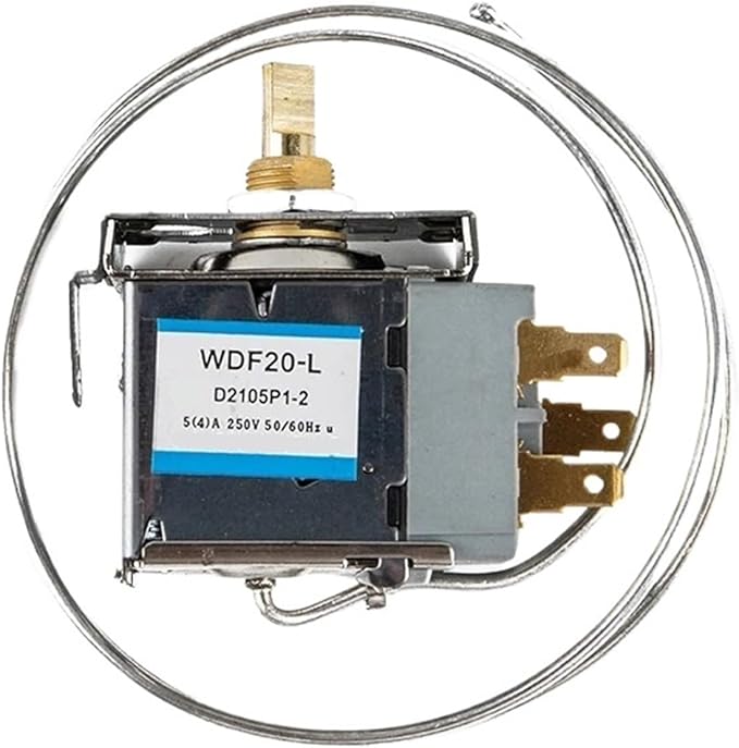 1Pc Household Refrigerator Parts Thermostat 250V Metal Controller WDF22-K/WDF20-K/WDF24-K/WDF19-K(WDF20-K) by Unknown