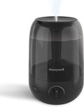 Honeywell Ultra Comfort Cool Mist Humidifier, No Filter, Easy to Fill and Clean, Cleaning Brush Included, Ultra Quiet, Use With Essential Oils for Extra Comfort, Black, HUL545B by HoneywellPluggedIn