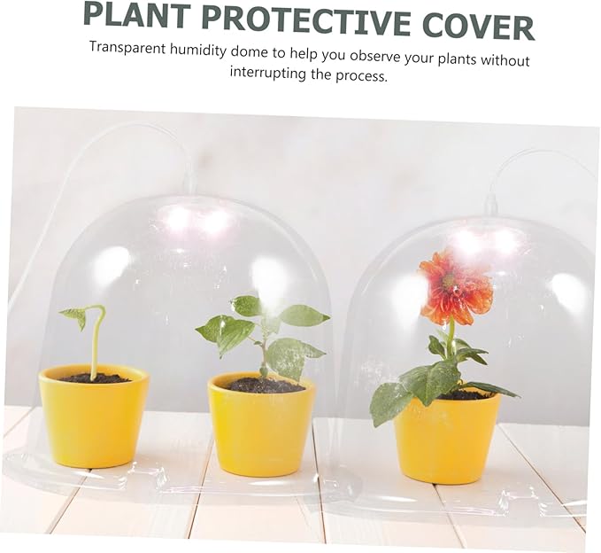 Plant Humidity Dome Reusable Greenhouse Protector for Outdoor Gardening Cloche for Plants Frost and for and Nursery Use - Image 8