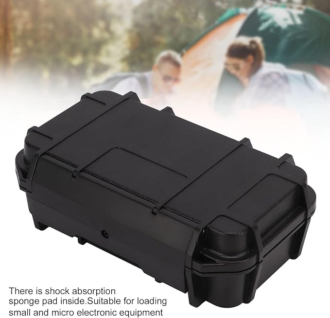 Hapivida Waterproof Dry Box Protective Case, 2Pcs Outdoor Waterproof Shockproof Boxs ABS Plastic Storage Tool Box for Camping, Fishing, Hiking, Water Sports - Image 4