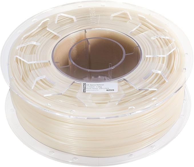 Creality Nylon Filament 1.75mm, 3D Printer Filament, 1.0kg (2.2lbs) Spool, No Warp Enhanced Toughness, Dimensional Accuracy ±0.03mm Printing Filament, for 3D Printers (Nylon) - Image 2