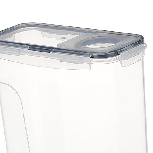 3D Printer Filament Dryer Box/Cereal Barrel Waterproof Good Sealing/Multipurpose 4L Sealed Tank Storage Box for 1kg Filament/Pantry/Kitchen, Black no Holder - Image 3