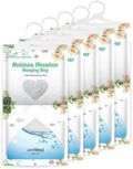 CANAGER Hanging Moisture Absorber,Hanging Dehumidifier Bags for Closet,Bedroom and Kitchen,Fragrance Free-5 Packs,Moisture Absorb 12.5OZ by CANAGER