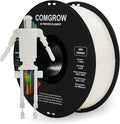 Comgrow ABS 3D Printer Filament, 1.75mm, Heat Resistant, 1kg, White, 1.75mm Diameter, 1lb Weight, Acrylonitrile Butadiene Styrene Material by Comgrow