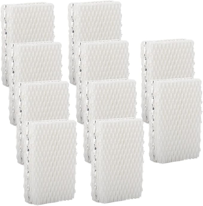 HIFROM 10Pack WF813 Humidifier Wick Filter Replacement Compatible with ReliOn RCM-832 RCM-832N ProCare PCWF813 PCWF-813 Equate EQWF813 EQ-2119-UL Cool Mist Humidifier Filter by HIFROM