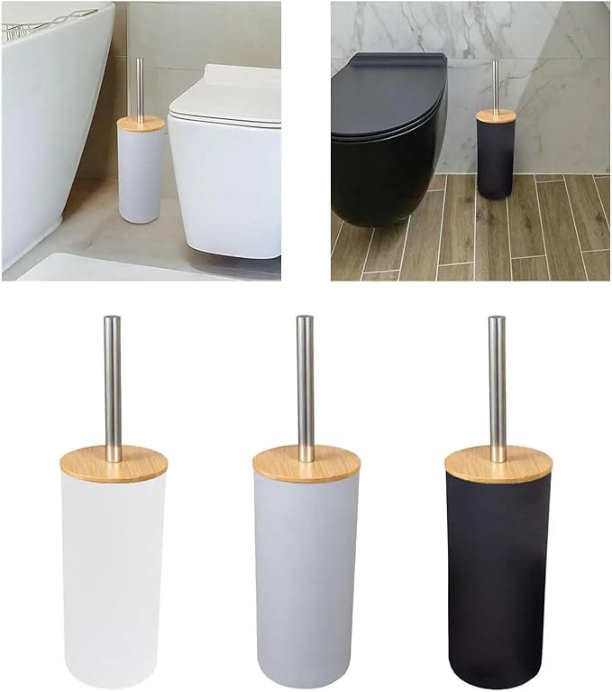 Bathroom Accessory Small Size Deep Cleaning Supplies(Black) - Image 6