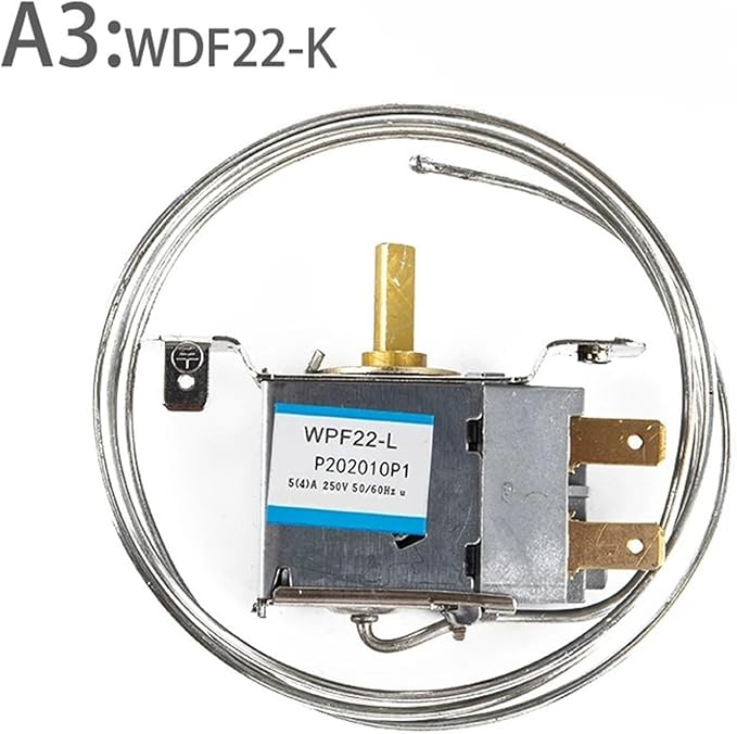 1Pc Household Refrigerator Parts Thermostat 250V Metal Controller WDF22-K/WDF20-K/WDF24-K/WDF19-K(WDF22-K) - Image 2