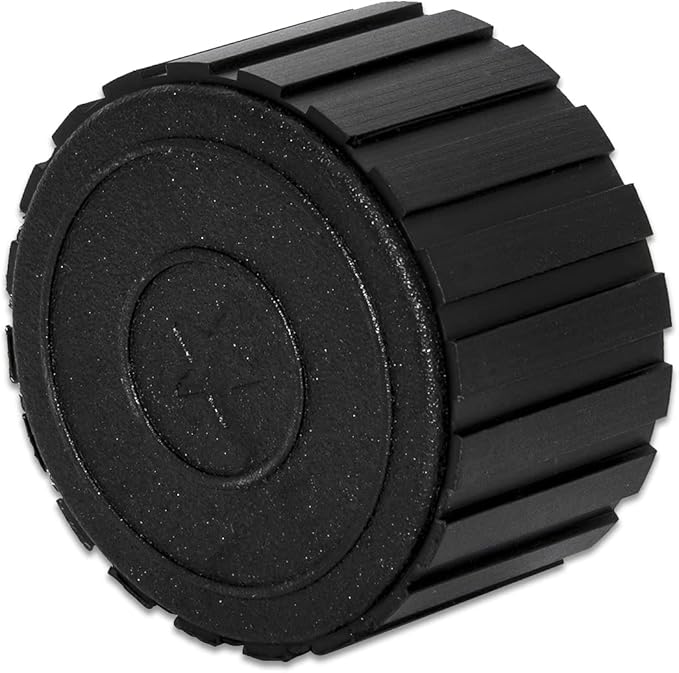Flyshop 2", 50 mm, Patio Round Chair Leg Caps, Furniture Table Feet Covers Floor Protectors, Non-Marking Frosted Synthetic Rubber Legs Tips, 8 Pack, Black - Image 4