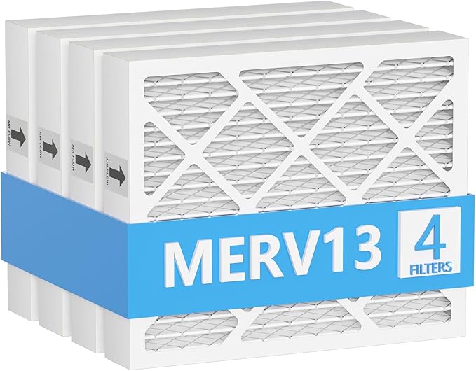 PN07126 MERV 13 Dehumidifier Filter Replacement Compatible with Sanidry Sedona Dehumidifier PN07126 Replacement Filter 4 Packs by Cooyafan