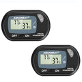 AQUANEAT 2 Packs Reptile Thermometer Hygrometer Digital Display Temperature and Humidity Moniter for Reptiles Rearing Box with Suction Cup… by Aquaneat