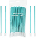 50PCS Disposable Crevice Cleaning Brush Kit, Disposable Toilet Brush, Window Sill, Keyboard, Car AC Cleaner (Blue) by Kevinrooty