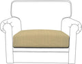 Easy-Going Stretch Cushion Cover Sofa Cushion Furniture Protector Sofa Seat Sofa slipcover Sofa Cover Soft Flexibility with Elastic Bottom(Chair Cushion,Beige) by Easy-Going