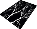 White Branches in The Dark Night Carpet: Elegant Pattern Printing Lightweight Area Rug, Fade, Flame, Stain Resistant, Quick Dry, Waterproof Floor Carpet for Living Room Bedroom Décor, 36 x 60 Inch by Snarena
