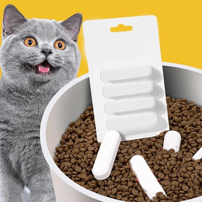 Pet Food Desiccant Strips & Cat Paw Moisture Absorbers Kitchen Items- Food-Grade Silica-Free Dry Food Storage (Diatom moisture-proof dry grain spoon,Large) by Unknown