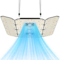 VIVOSUN AeroLight Wing AW400SE, LED Grow Light 400W with Integrated Circulation Fan, App Compatible, Used with Growhub Controller E42A/E25 to Achieve More Functions for 4x4/5x5 Grow Tent by VIVOSUN