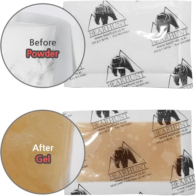 BEARHUNT Moisture Absorber Deodorant - Shoes, Closet, Tent etc. (0.36oz X 50pcs) - Image 2