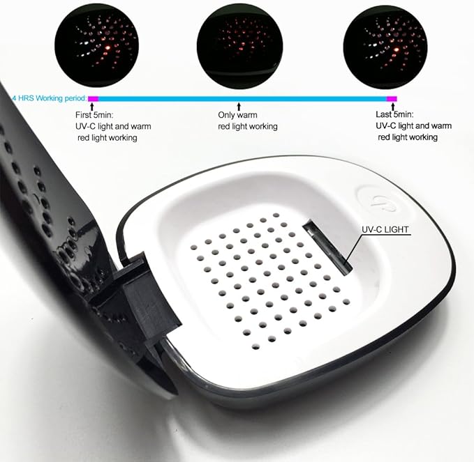 Portable USB Electric Dehumidifier Hearing Aid Dryer,Temperature Range 104-122 Degree,Energy-efficient and Safe - Image 5