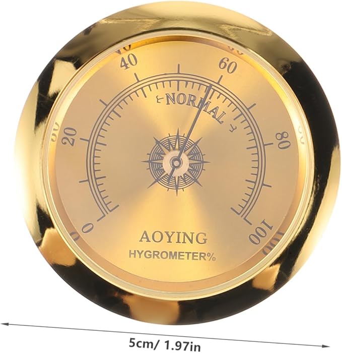 Guitar Humidifiers Acoustic Humidity Gauge Guitar Case Hygrometer Musical Instrument Parts Portable Design - Image 2