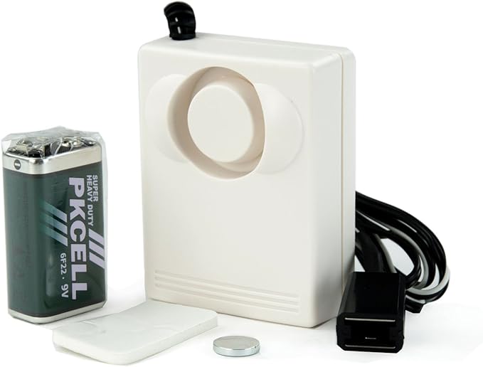 iSpring WD01 Wired Water Leak Detector with 46" Sensor Cable, 110dB Alarm, Leak Alert System for Home, Basement, Sink, Water Heater, Laundry, and RO Filters by iSpring