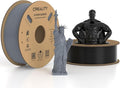 Creality Hyper PLA Filament 1.75mm Black & Grey 2KG, 30-600mm/s High Speed PLA Rapid 3D Printer Filament, 2 Pack 1kg Spool(2.2lbs), Dimensional Accuracy +/-0.02mm, Fit Most FDM 3D Printers by Creality