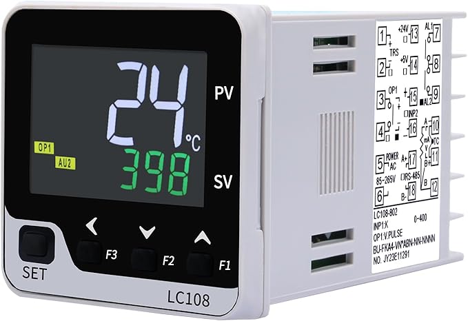 PID Temperature Controller; LC108 TC/RTD Input ;Output:SSR,Size:48*48 by LCLCTC
