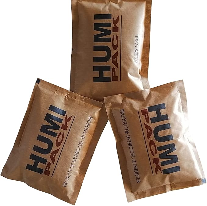 (3X / Lot) Humi-Pack 60gr Cigar Humidor Humidifier - Humidification Packs - 72%RH Humidity Control - All In One Solution 4x4.5x1.5 by Unknown