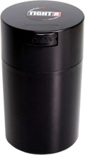 Tightvac 1 oz to 6 ounce - Patented Airtight Container | Multi-use Vacuum Container Works as Smell Proof Containers for Herbs and Dry Goods. Black by Tightpac+America+Inc.