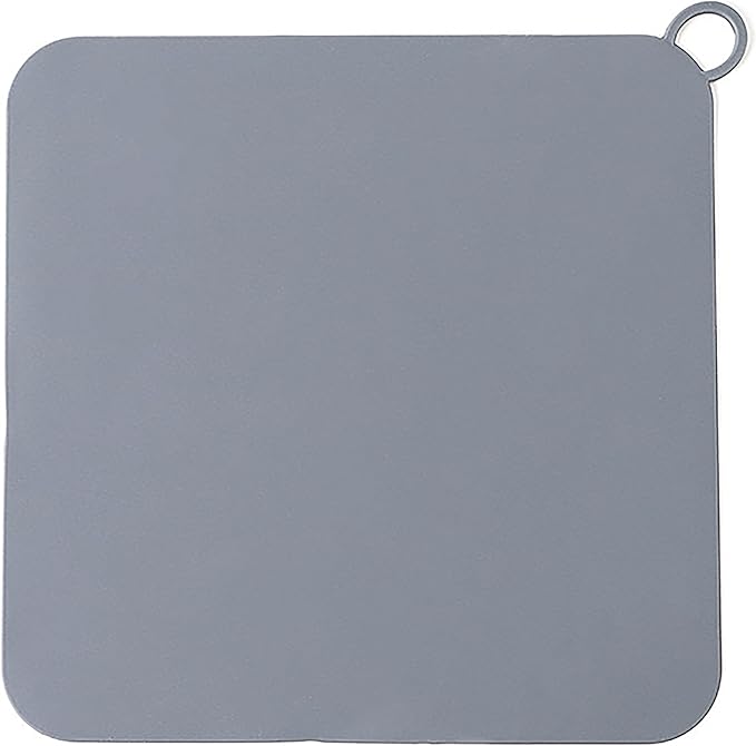 Silicone Tub Stopper Floor Drain Cover,2 Pieces Sewer Anti-Odor Mat Deodorizing Drain Plugs for Kitchen,Bathroom and Laundry(5x5 inch) Grey - Image 5