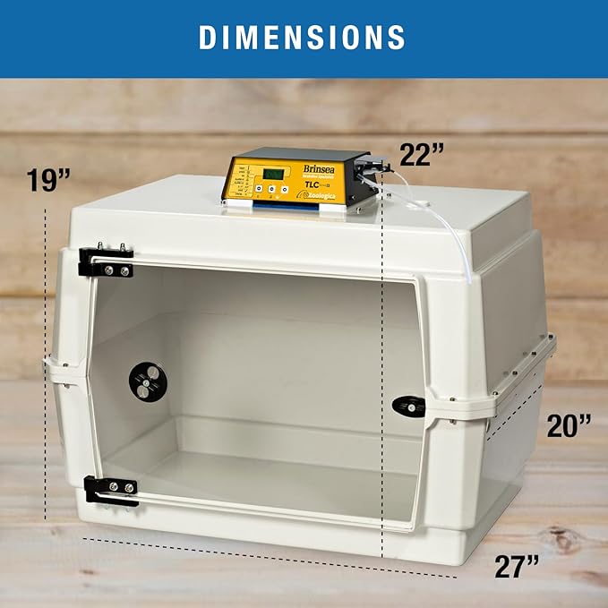 Brinsea TLC-50 Zoologica II Large Bird Brooder & Pet Recovery Incubator with Humidity Control for Sick Animals, Ideal for Large Birds, Newborn Puppies, Kittens, and Small Animals - Image 6