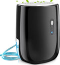 Dehumidifiers for Home 27oz(800ml) Small Auto Shut off Dehumidifiers with Drain Hose,Portable Ultra Quiet Mini Dehumidifier Effective for Bathroom, Basement, Garage, RV, Gun Safe, Closet by Posdry