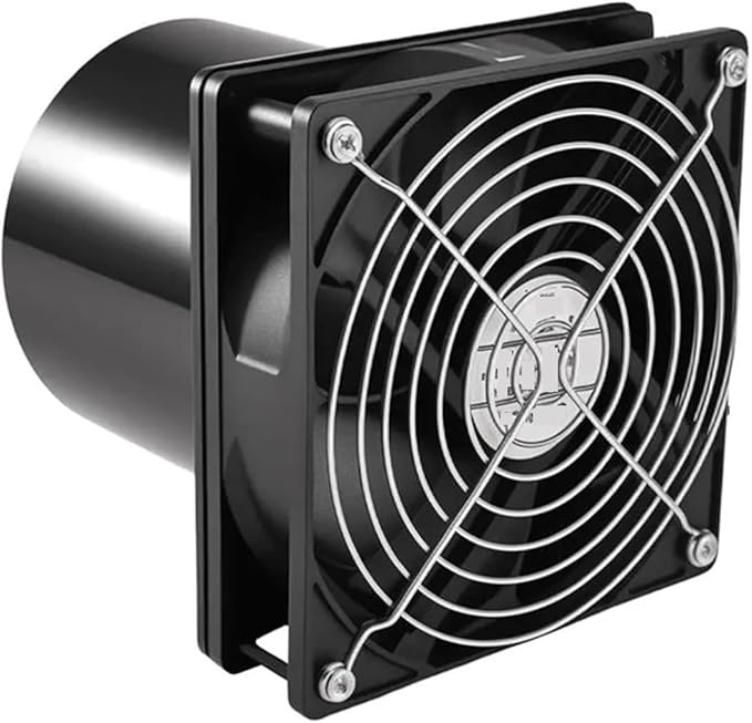 Exhaust Fan, For Bathroom, Toilet, Kitchen, Greenhouse 12V 100Mm Extractor Fan, 3000 RPM Pipe With Speed Control for Greenhouse, Basement by Unknown