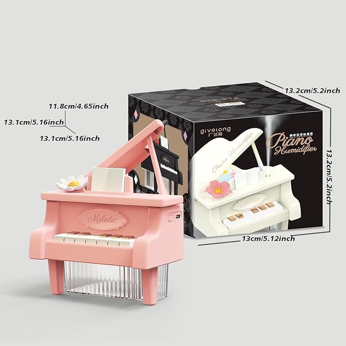 Portable Mini humidifie,350mL Cool Mist Humidifie,1200mAh Quiet for Home/Nursery/Office,Portable Mini Air Moisturizer,rechargeable mini humidifier (Pink) - Image 2