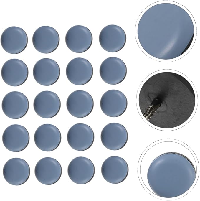 TEHAUX 20pcs Floor Protectors with Design Durable Anti-Sliding Glide Pads for Furniture Moisture-Resistant for Chairs Tables Sofas and Cabinets - Image 3