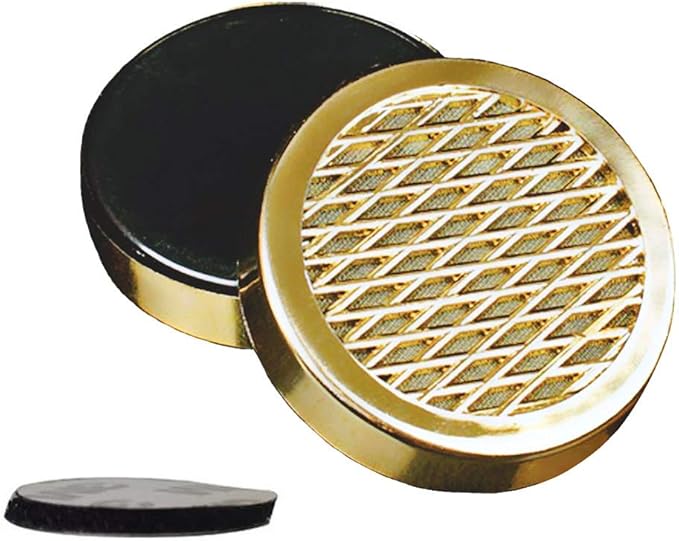 Cigar Humidifier - for Tobacco Moisturizing and Increased Humidity,Round and PVC Material, Gold Tone - Image 3