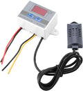Digital Humidity Controller, 12V 24V 220V Humidistat Switch Sensor, Greenhouse Humidity Monitor, LCD Humidity Display(12V) by QANYEGN