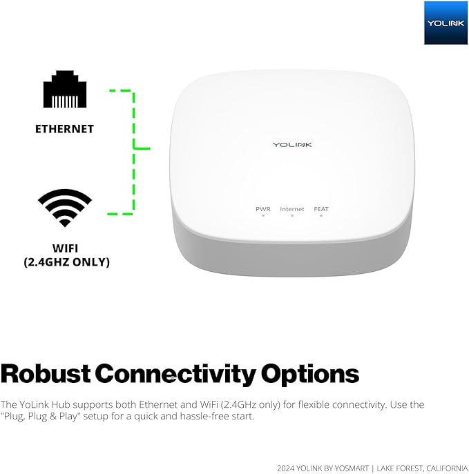 YoLink Smart Home Leak Detection Starter Kit – Hub + 4 Water Leak Sensors (0 dB), LoRa Long-Range, Alexa & IFTTT Compatible, Instant App/SMS/Email Alerts, Up to 5-Year Battery - Image 7