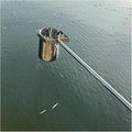 Telescopic Stainless Steel Wa-TER Sampling Pole, Water Sampler,Pendulum Beaker Sampler Ladle,Portable Mud Water Sampling Bucket,for Water Testing, Lab Sampling, Environmental Monitoring by Unknown