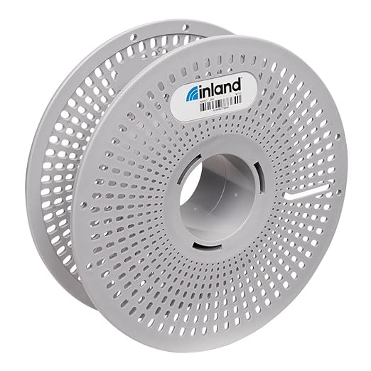 Inland V2 Reusable Filament Spool, 3D Printing Replacement Spool for Inland Spooless Filament, Compatible with Bambu Lab Filament Refill by INLAND