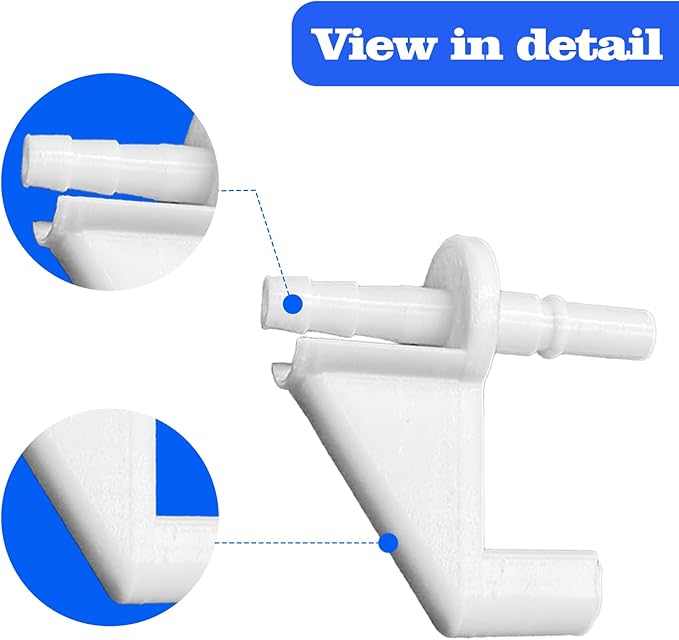 Dehumidifier Parts Upgraded Dehumidifier Drain Hose Adapter Compatible with Aeonair Whirlpool Idylis Whynter Rpd-702wp Dehumidifiers (White） - Image 4