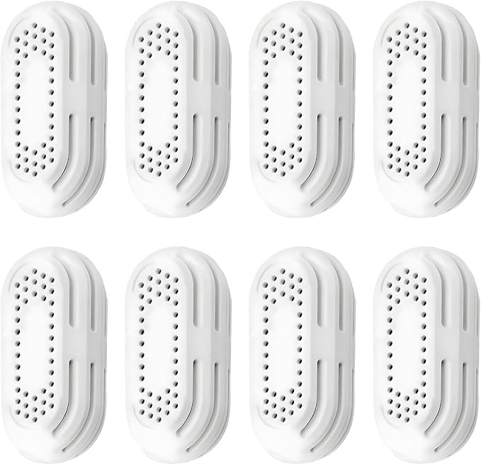 8-Pack Humidifier Water Softener Cleaning Demineralization Cartridge Compatible with All LEVOIT Top Fill Humidifiers, Calcium and Magnesium Ion Softening by Mixzeny