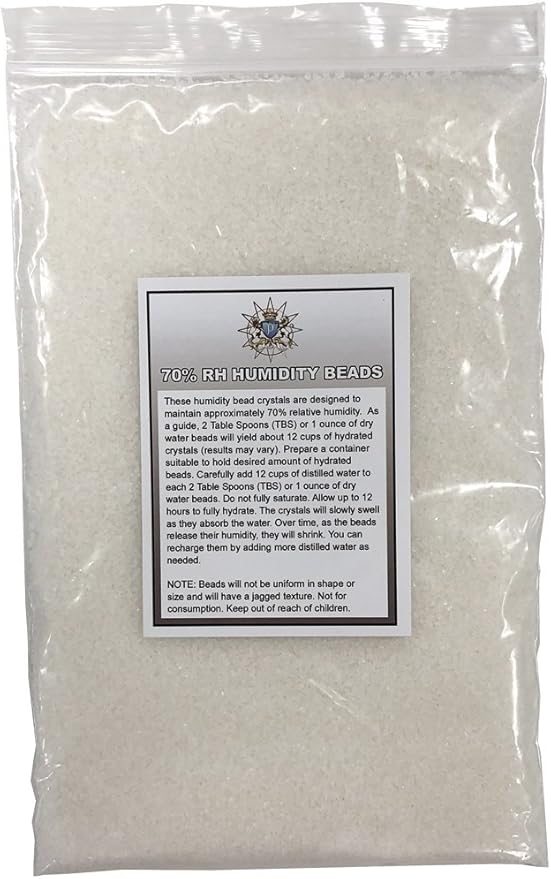 Prestige Import Group Crystal Gel Humidification Beads for Humidors - 8 oz Bag by PrestigeImportGroup
