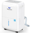 3500 Sq. Ft 2025 Energy Star Dehumidifier for Home & Basement with Drain Hose, Larger 1.59 Gallon Water Tank, Smart Efficient Humidity Control - 30 Pint (Max 52 Pint) by Wellsle