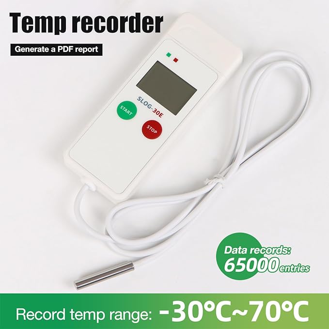 High Accuracy Temperature Humidity Data Logger with External Probes for Immediate in Storage Cold Chain - Image 8