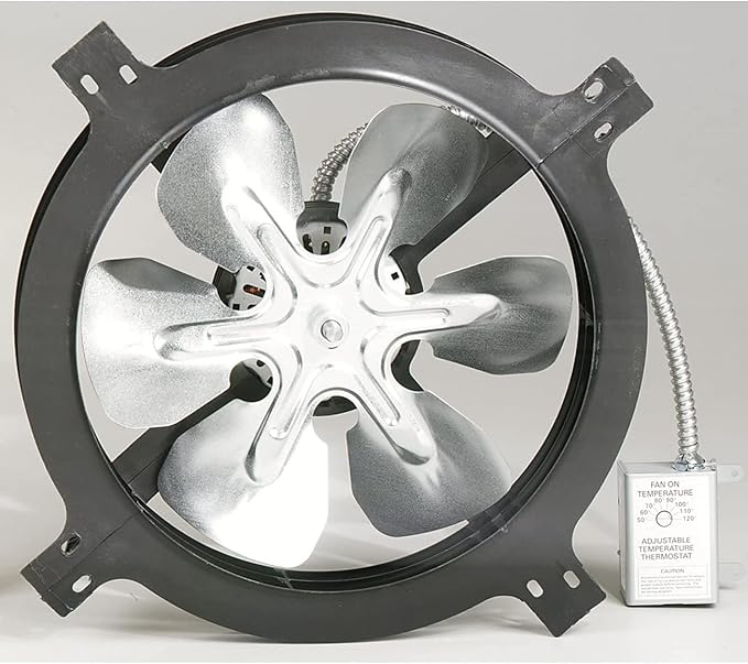 Air Vent Gable Ventilator 53315 Attic and Whole House Fans, Multicolor,Medium (Pack of 2) - Image 6