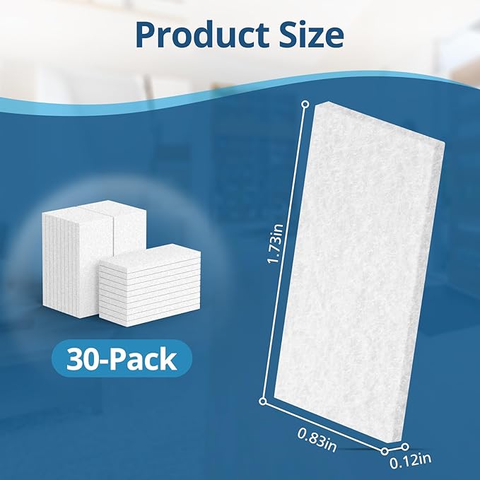 Aroma Pads 30 Packs, Humidifier Replacement Filters Compatible with LEVOIT LV600S, Classic300S, LV600HH, OasisMist450S Humidifiers, Make The Fragrance Stronger and Longer Duration,White - Image 3